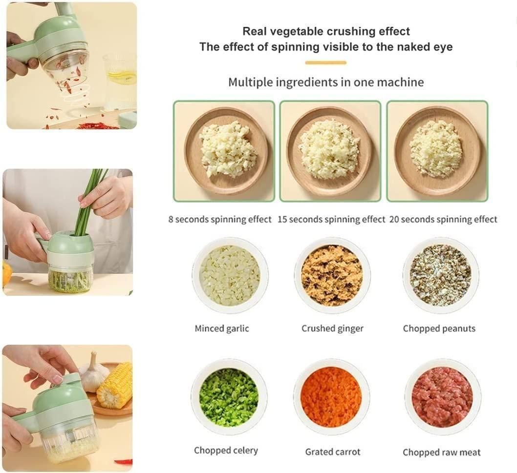 4 in 1 Vegetable Cutter Set